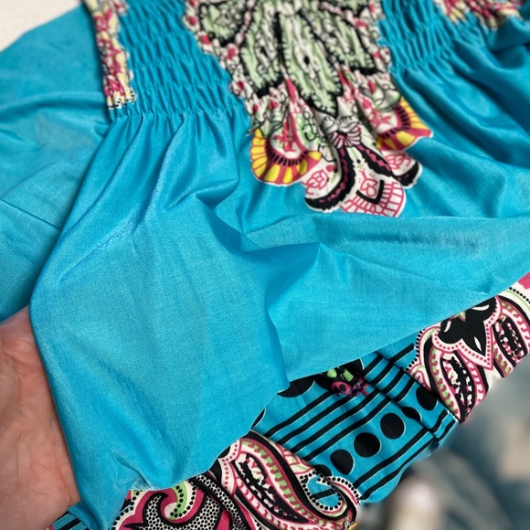 Boho Strapless Maxi Dress - Picture 6 of 6